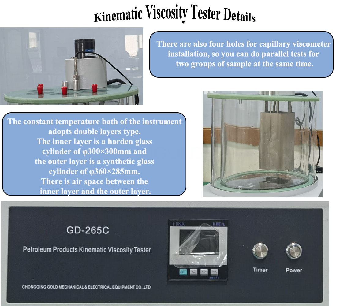 ASTM D445 Digital Kinematic Viscosity Bath