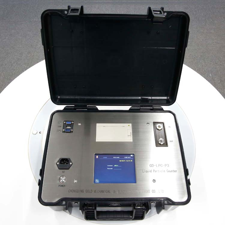 Portable Liquid (Oil) Particle Counter for Lab Or Field Oil Analysis