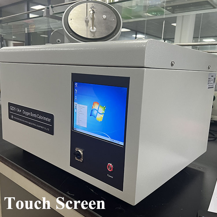 ASTM D240 Touch Screen Automatic Oxygen Bomb Calorimeter for Calorific Value of A Material