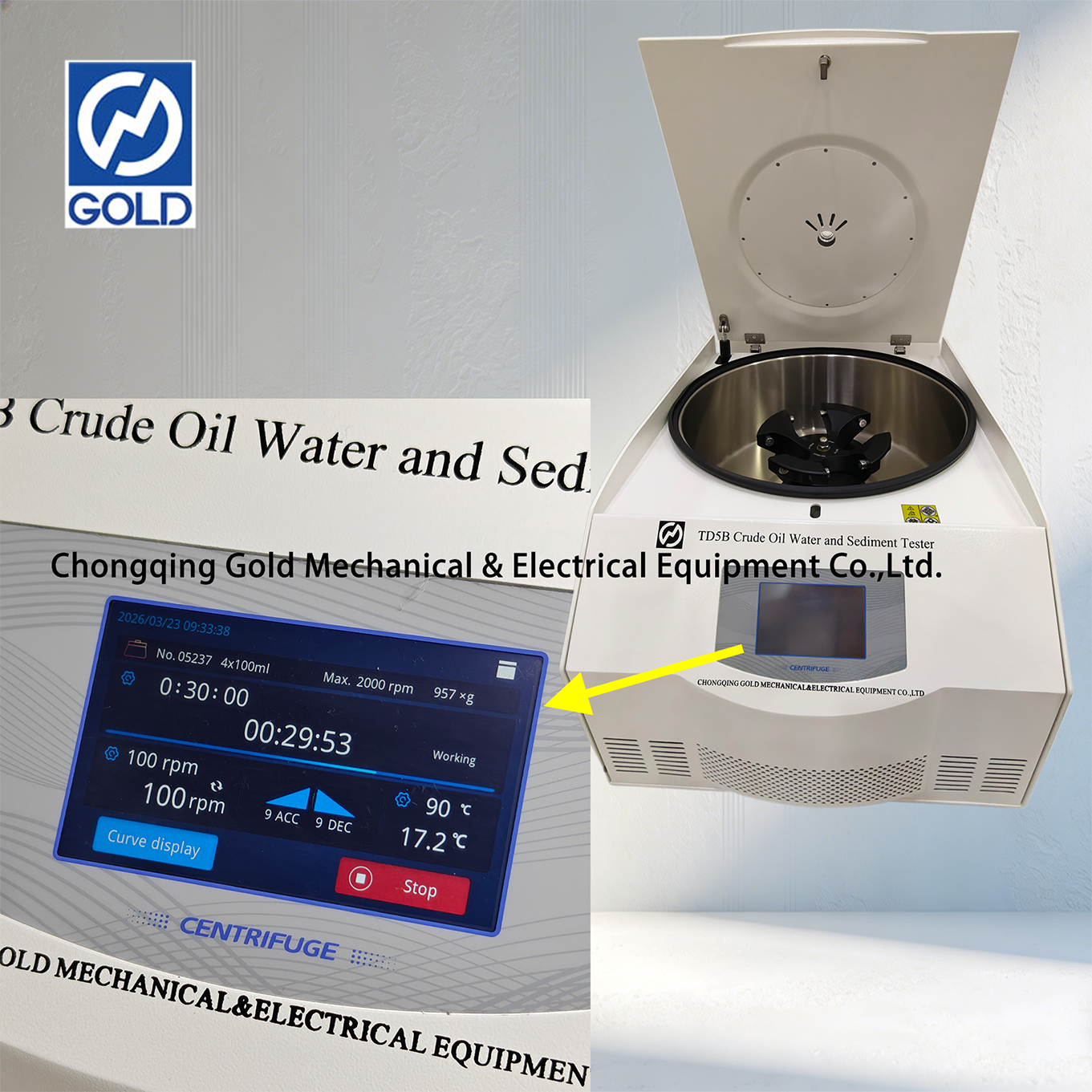 ASTM D4007 Crude Oil Moisture Determination Centrifuge