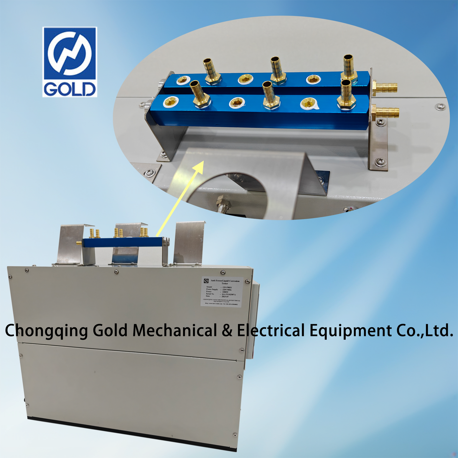Engine coolant corrosion tester--6