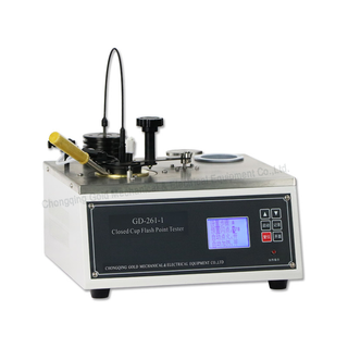 GD-261-1 Semi Auto LCD Screen Pensky Martens Closed Cup Flash Point Test Equipment