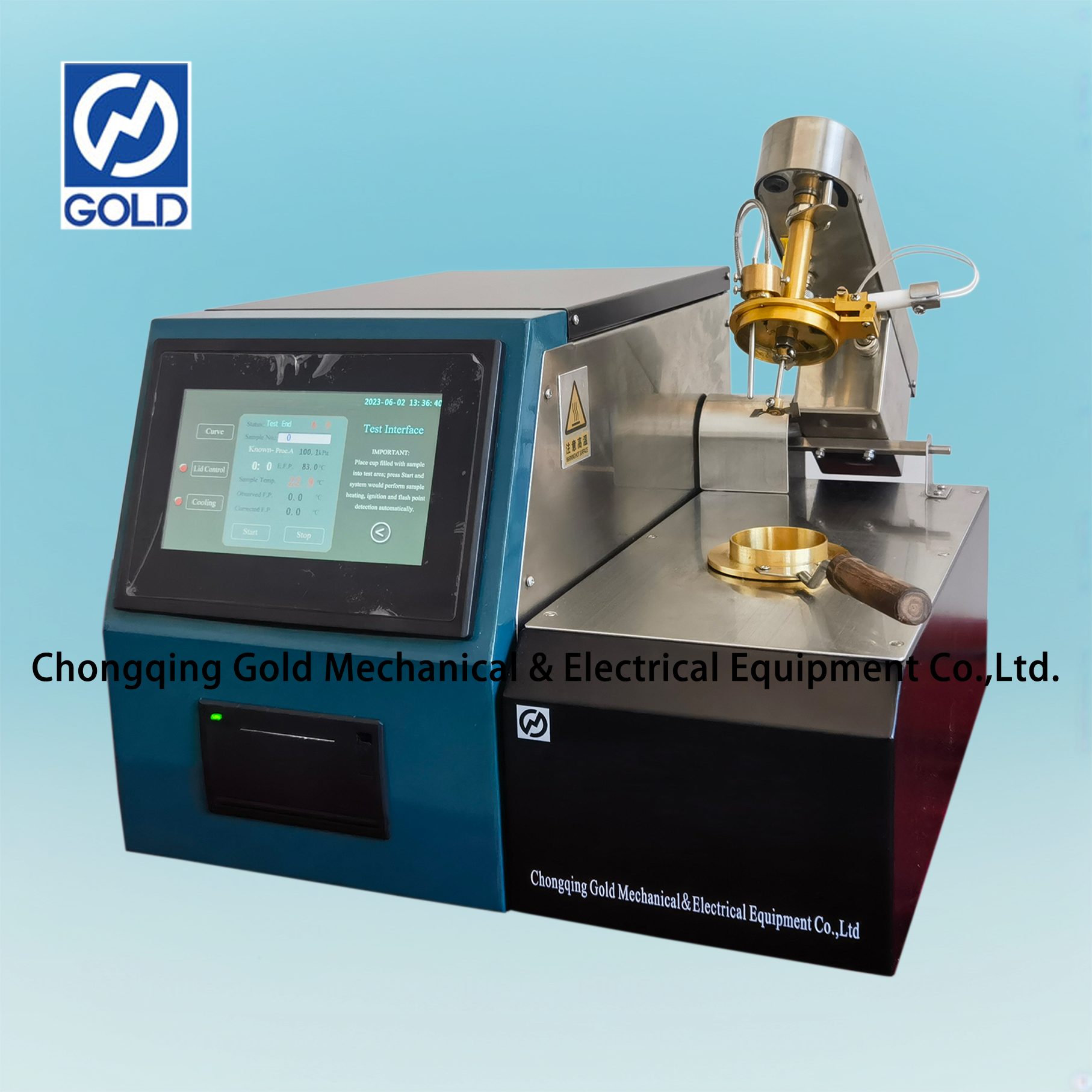 ASTM D56 Automatic Closed Flash Point Tester (Tag Closed Cup Method)