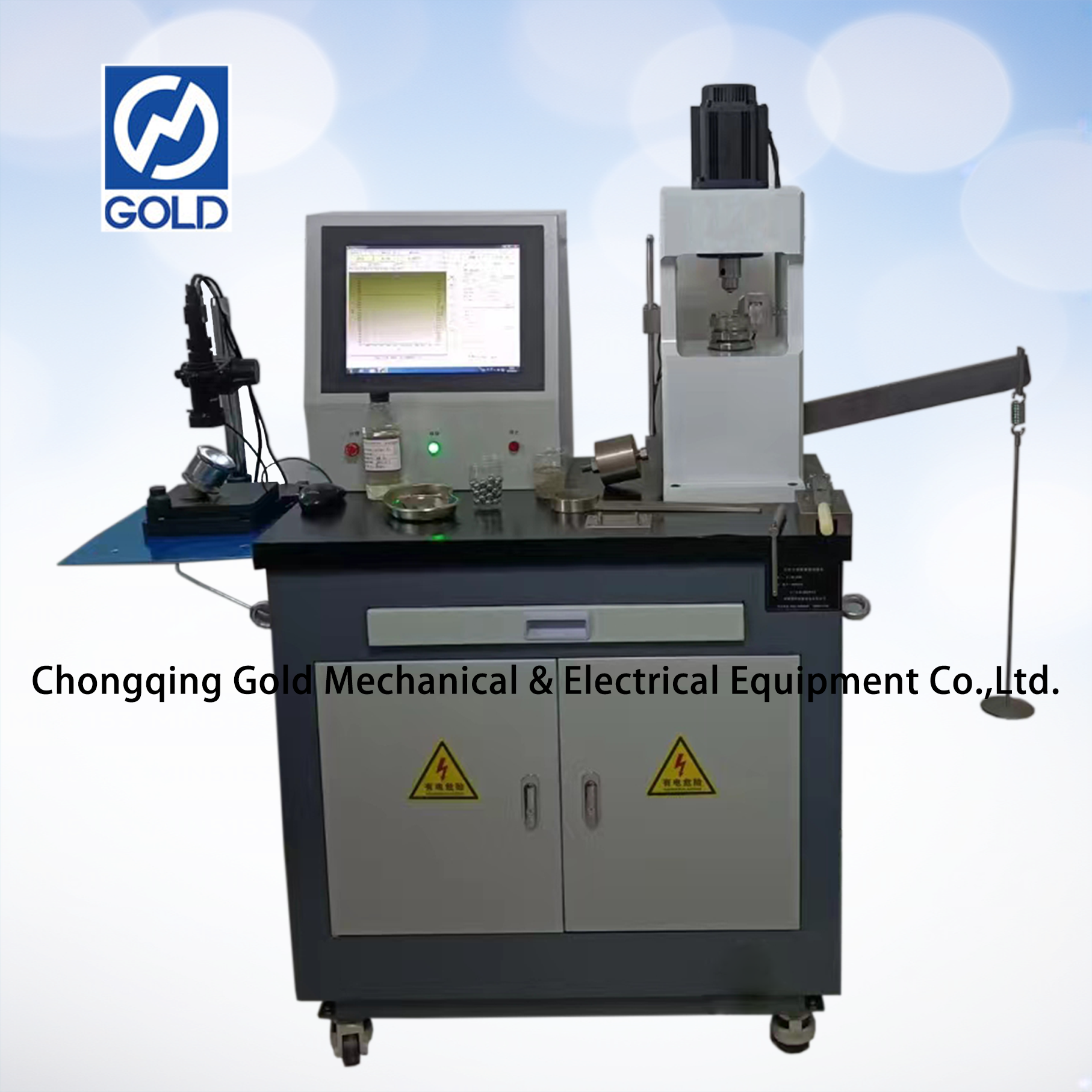 Four ball friction testing machine-2