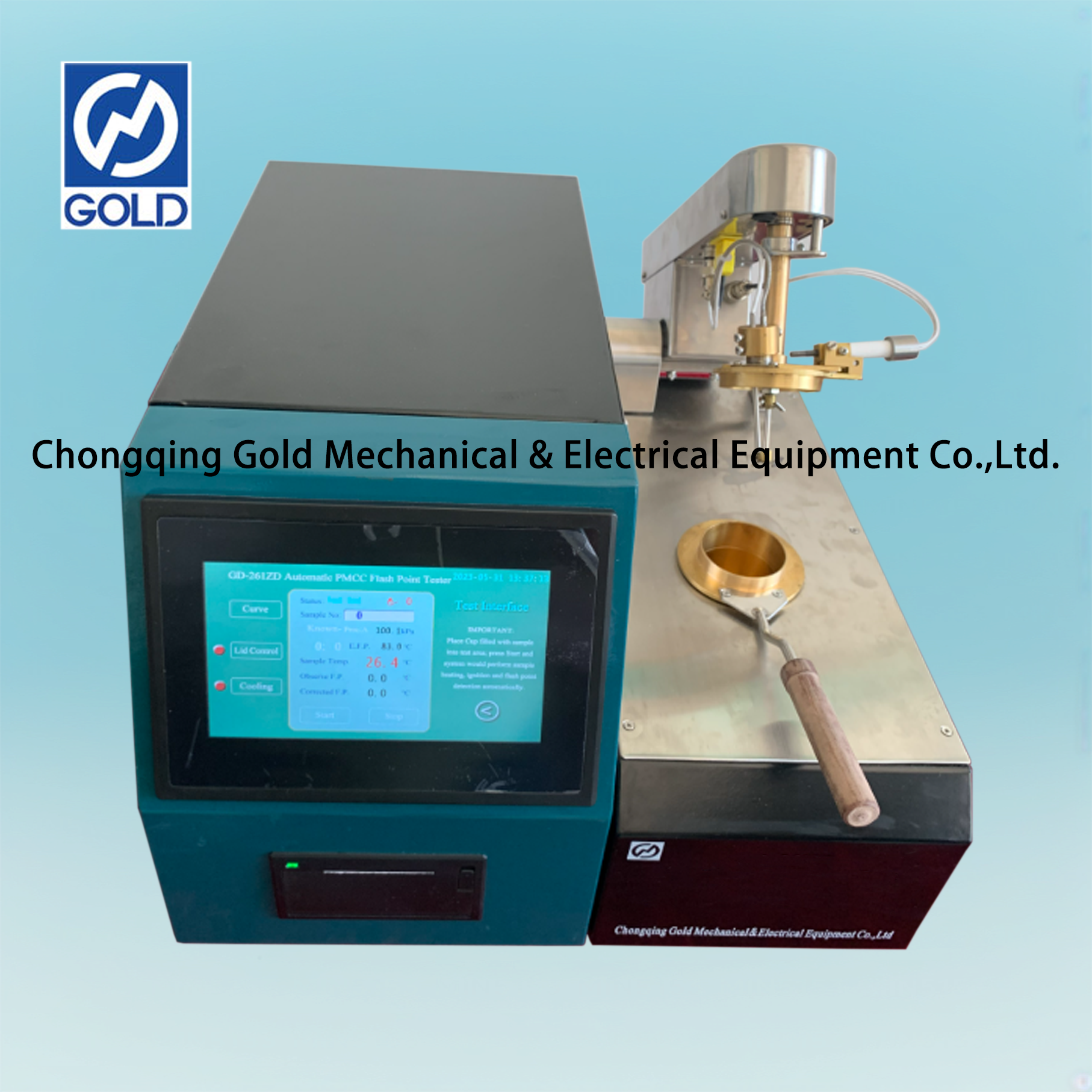ASTM D56 Automatic Closed Flash Point Tester (Tag Closed Cup Method)