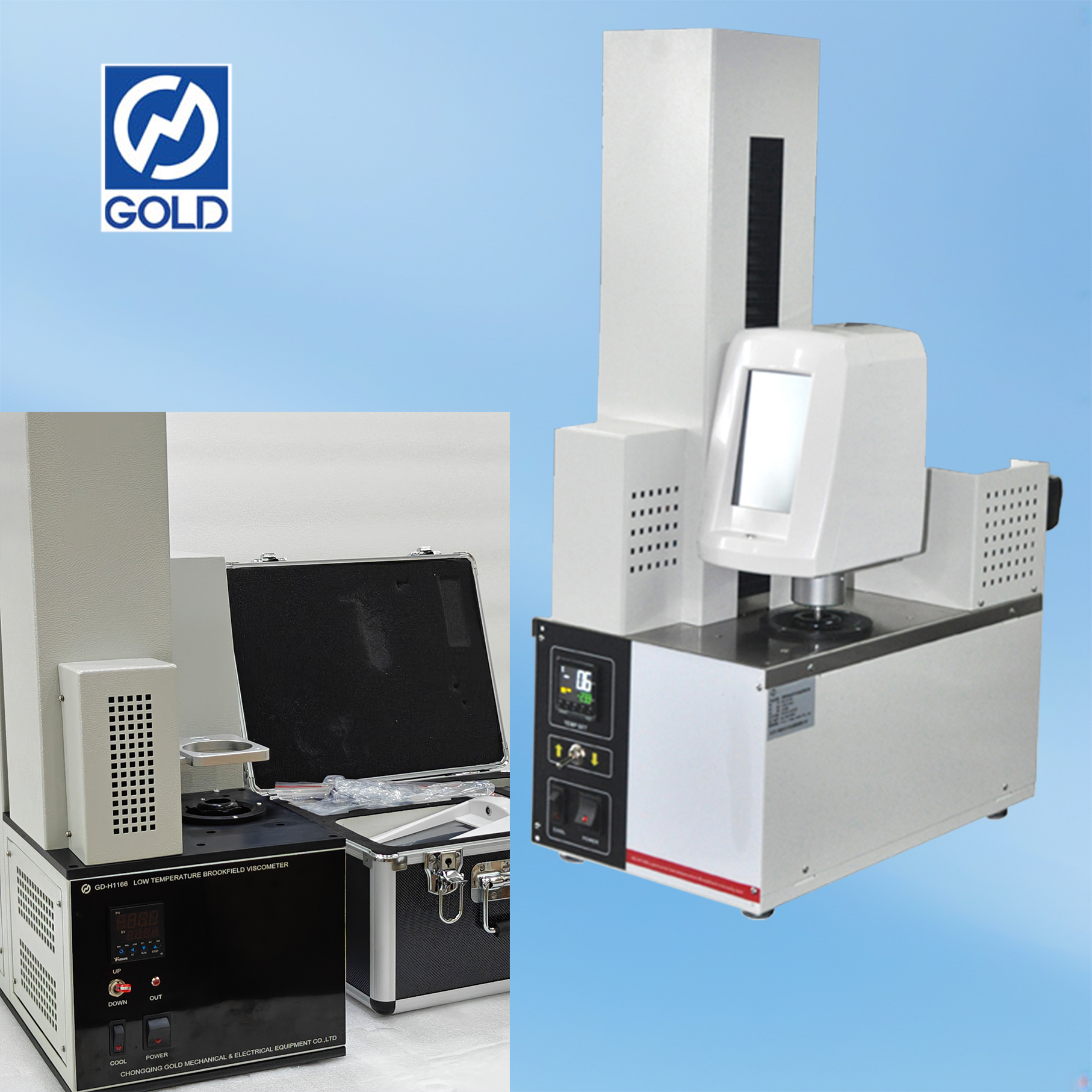 Lubricating Oil Low Temperature Brookfield Viscometer ASTM D2983