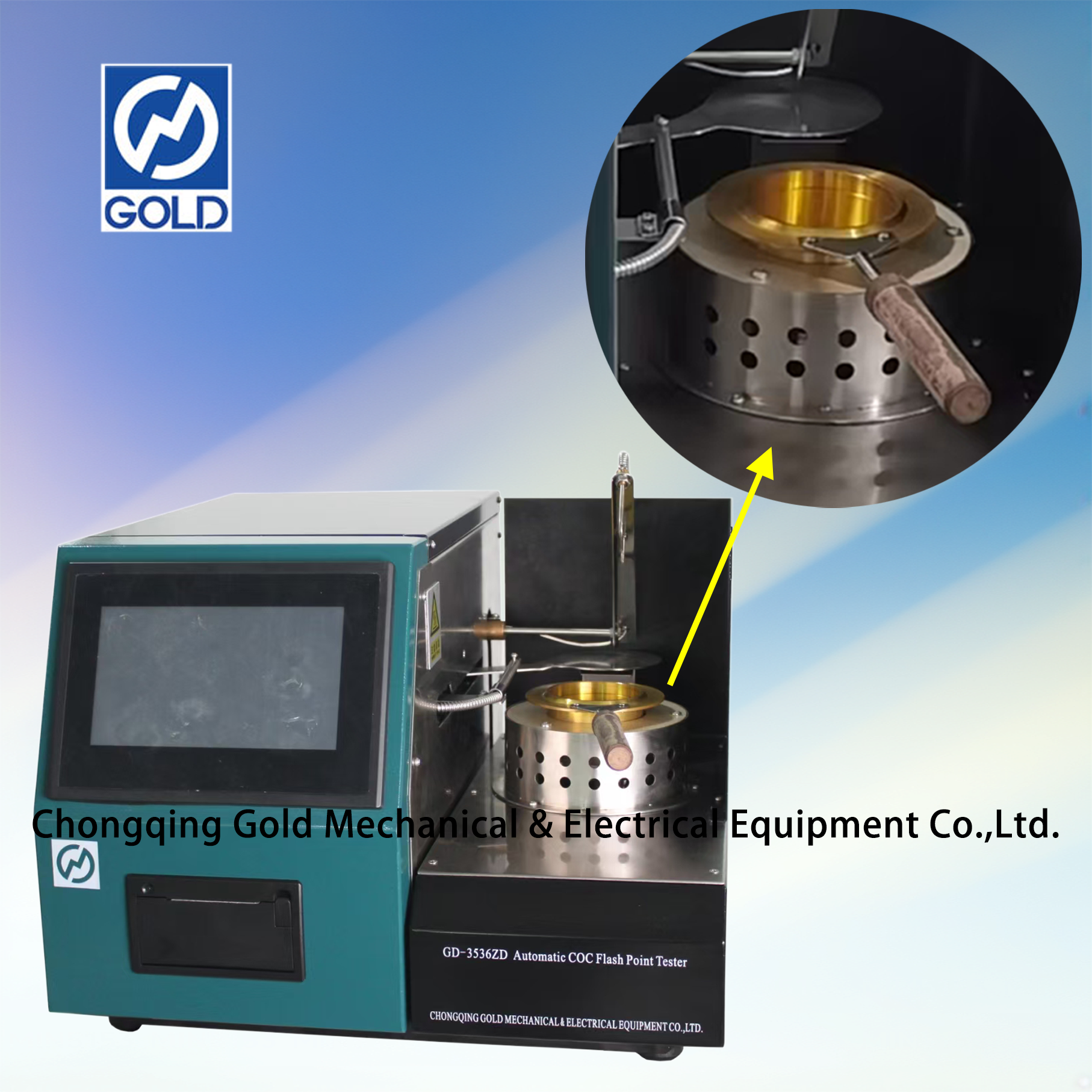 Automatic COC Flash Point Tester ASTM D92