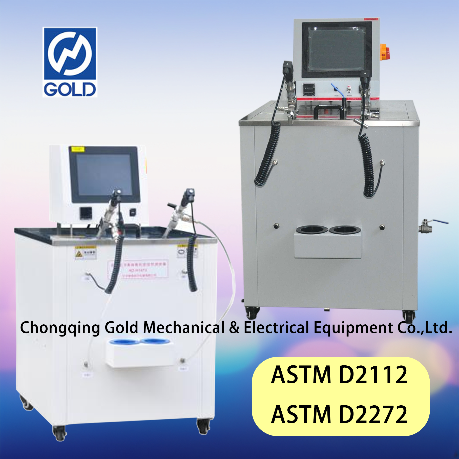 ASTM D2112 Automatic Lubricating Oil Oxidation Stability Tester ASTM D2272