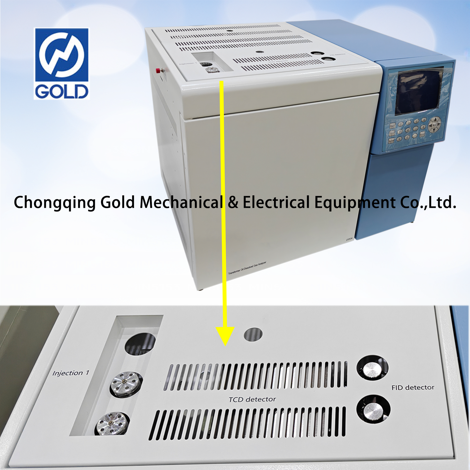 Transformer Oil Dissolved Gas Analyzer