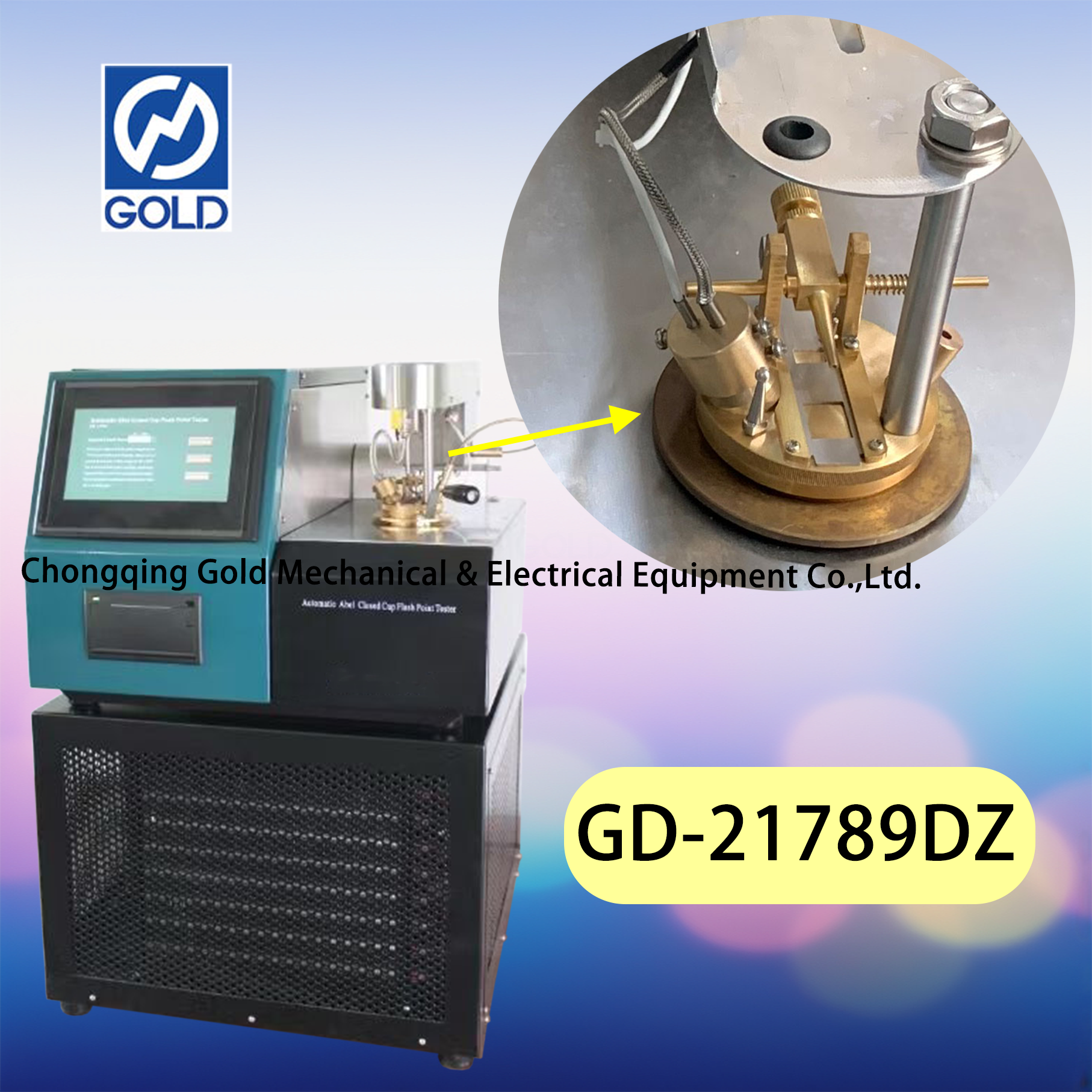 ISO 13736 Automatic Abel Closed Cup Flash Point Tester