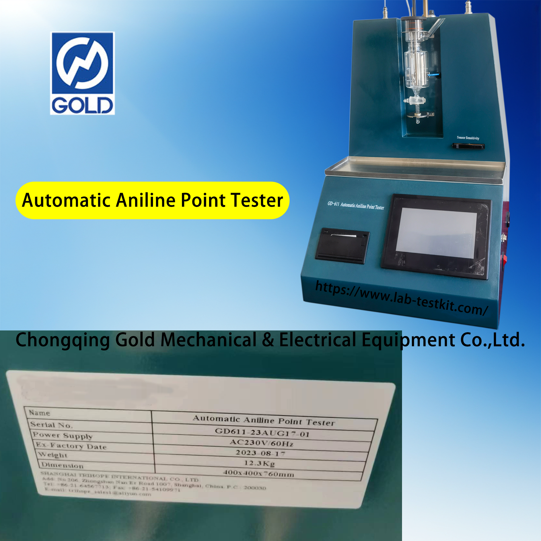 Automatic Aniline Point Tester-3