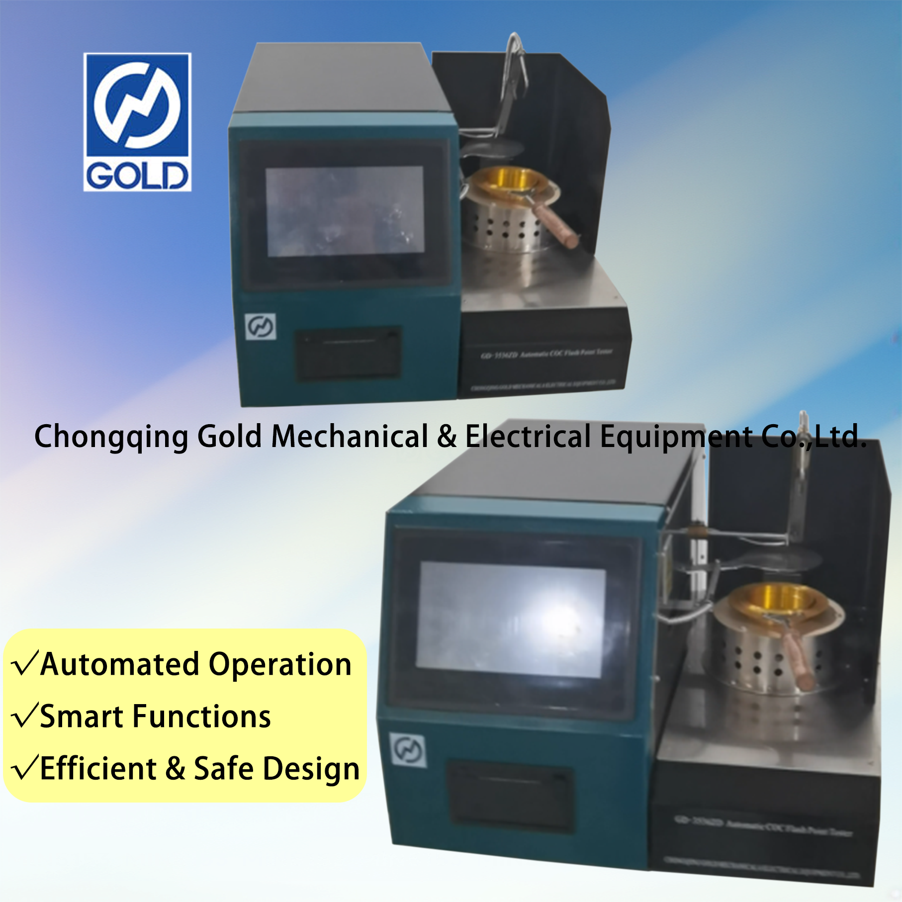 Automatic COC Flash Point Tester ASTM D92