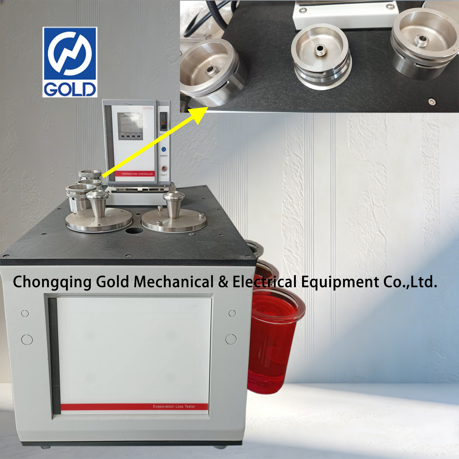 Lubricating oil and grease evaporation loss tester (oil bath)-4