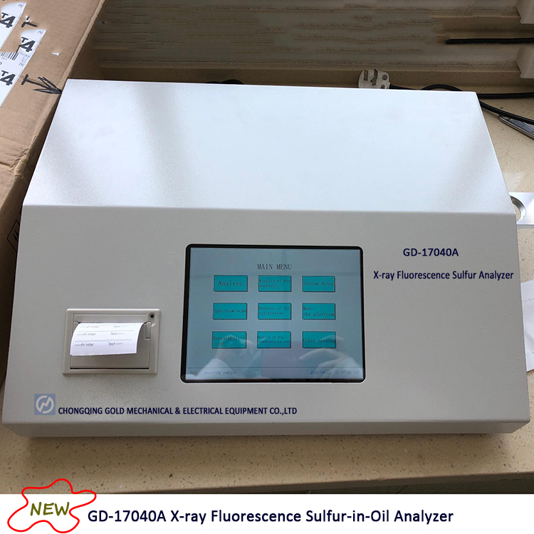 0.0017%~5% Automatic X-ray Fluorescence Sulfur in Oil Analyzer for Fuel Oil Analysis