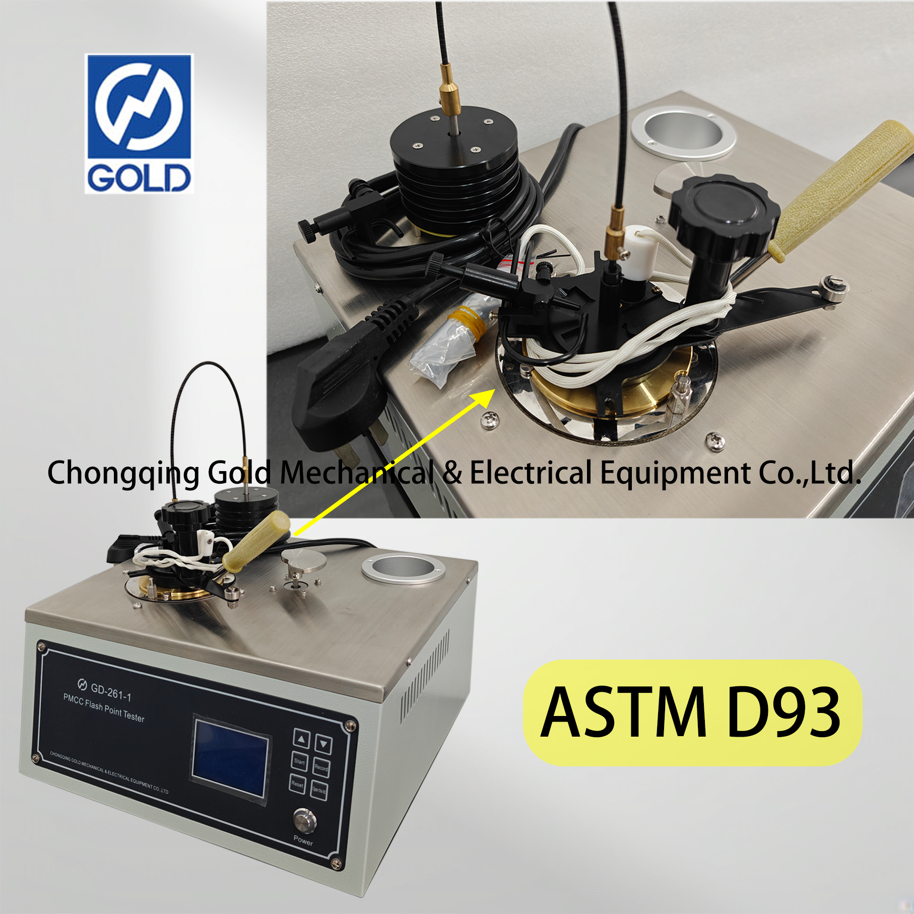 PMCC Pensky Martens Closed Cup Tester ASTM D93