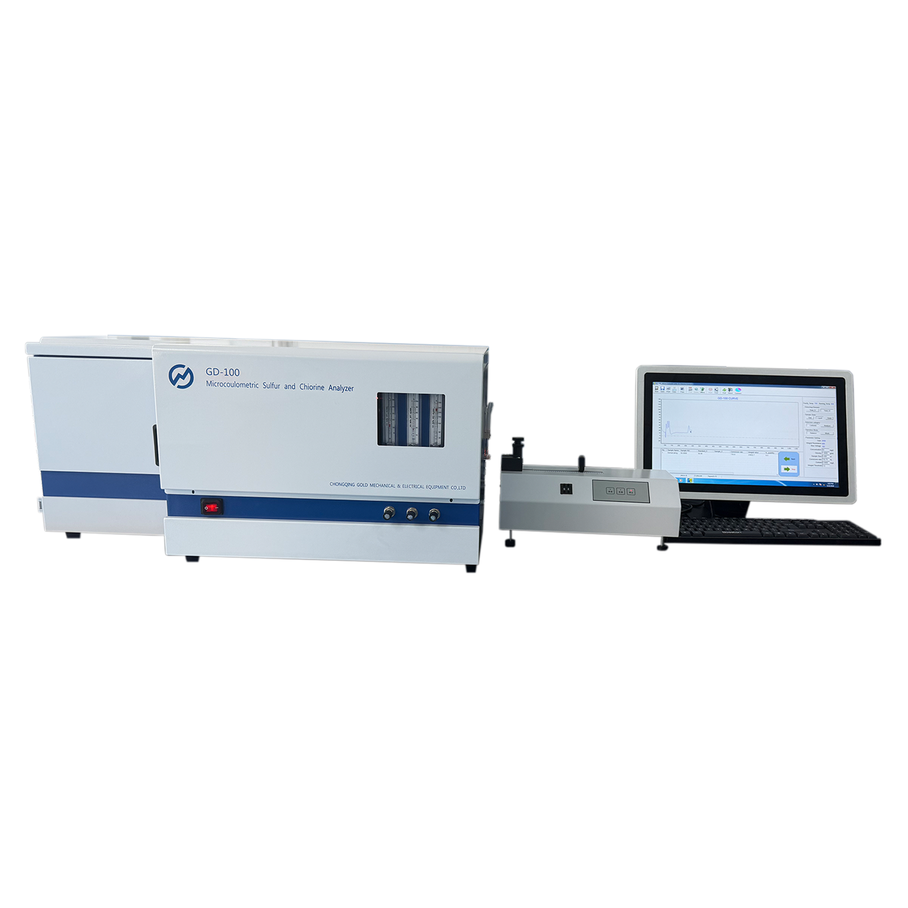 Microcoulometric Sulfur and Chlorine Analyzer-
