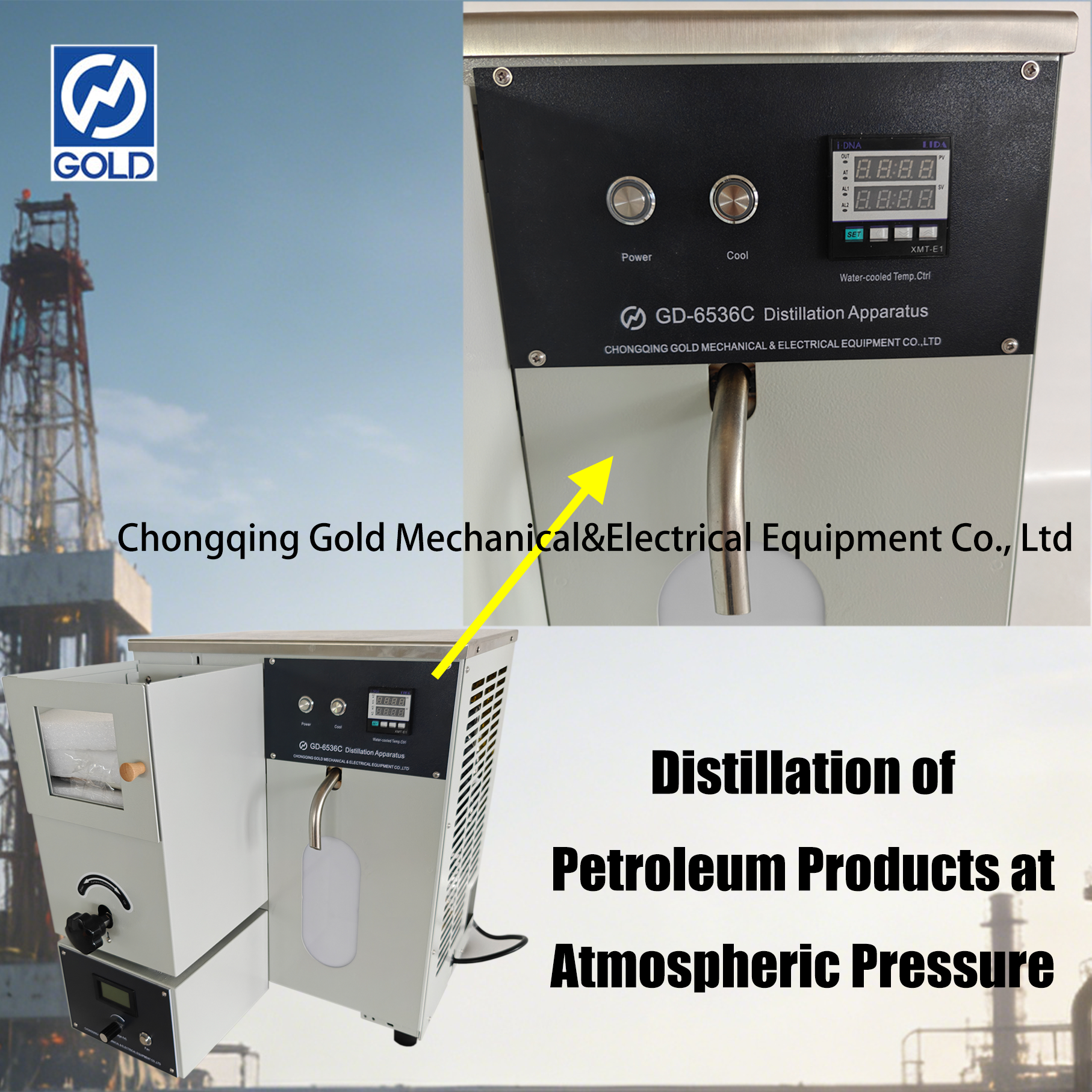 ASTM D86 Petroleum Laboratory Distillation Apparatus