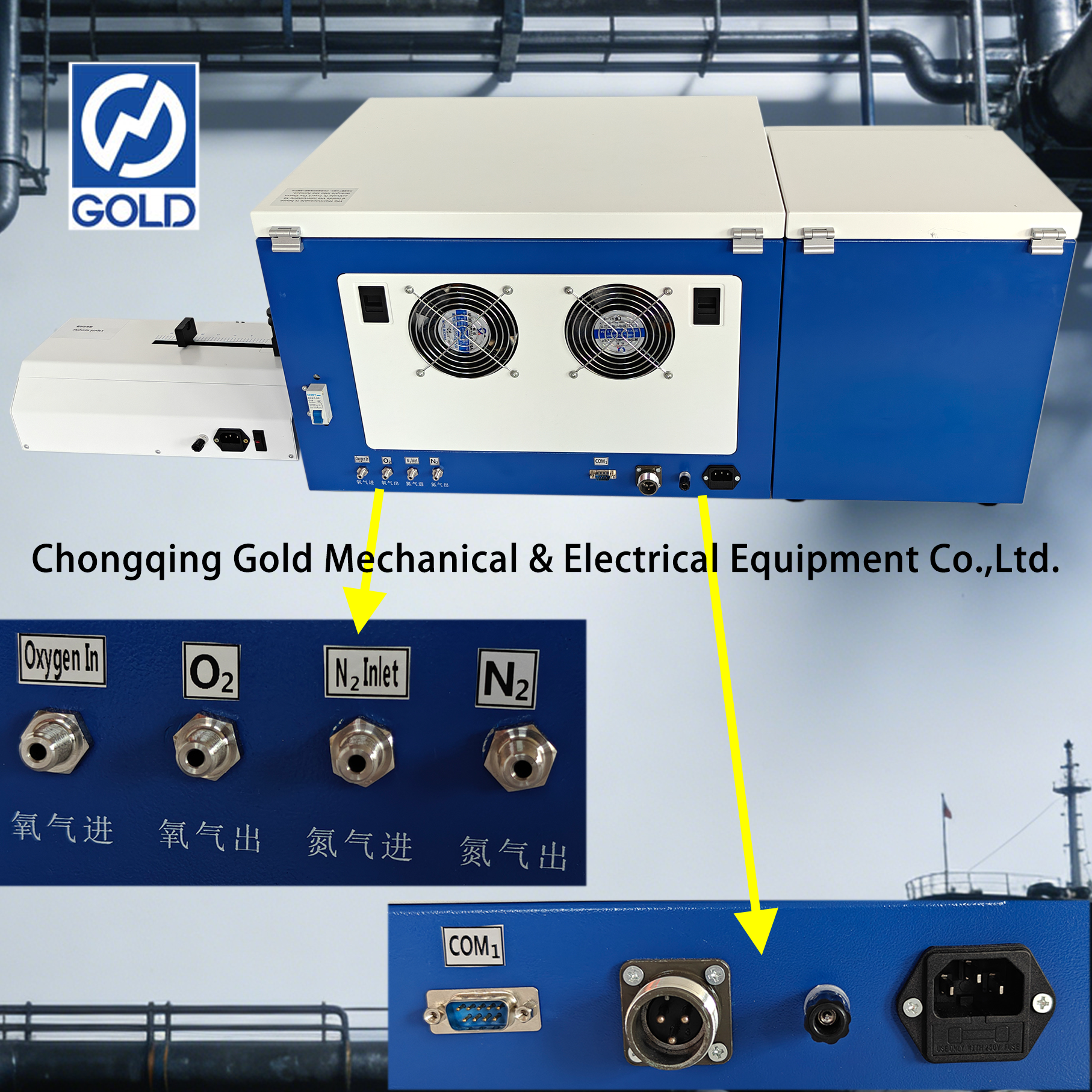 ASTM D3120 Microcoulometric Sulfur And Chlorine Analyzer